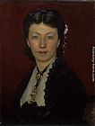 Portrait of King Charles IX of France Paintings - Portrait de Mme Neyt by Charles Auguste Emile Durand